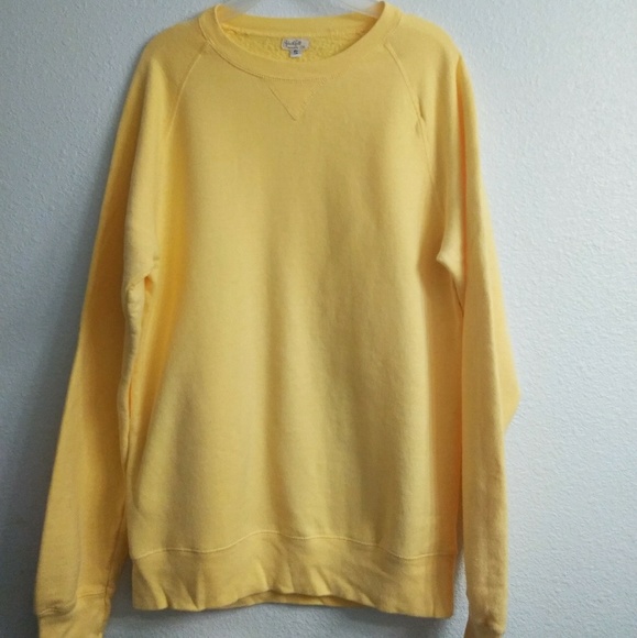 ⚡Flash Sale⚡Brandy Melville Yellow Sweat Shirt - Picture 4 of 8